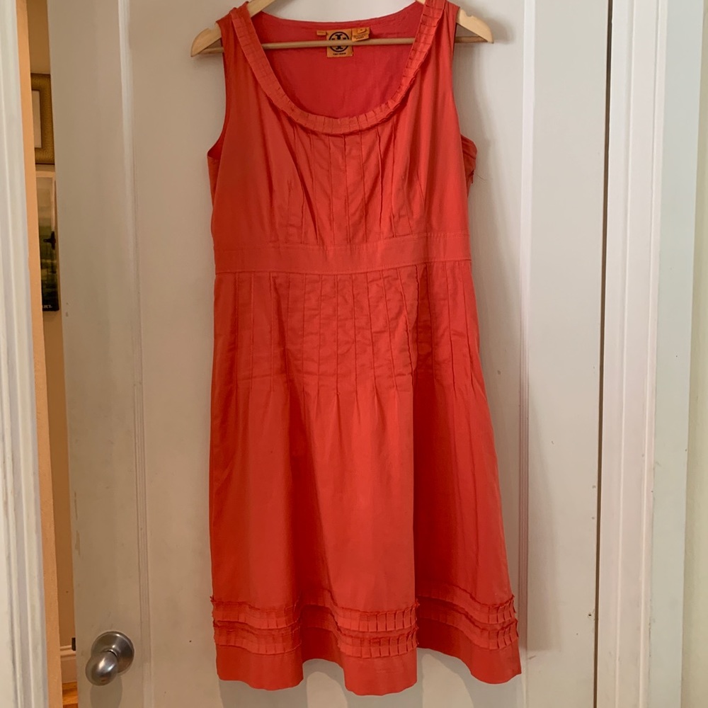 Tory Burch Orange Shift Dress